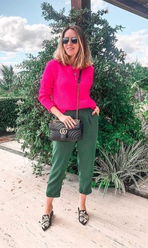 calça verde, look do dia, gabi may, green pants, outfits, fashion