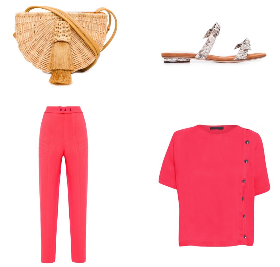 calça vermelha, item da semana, looks, outfits, item of the week, red pants